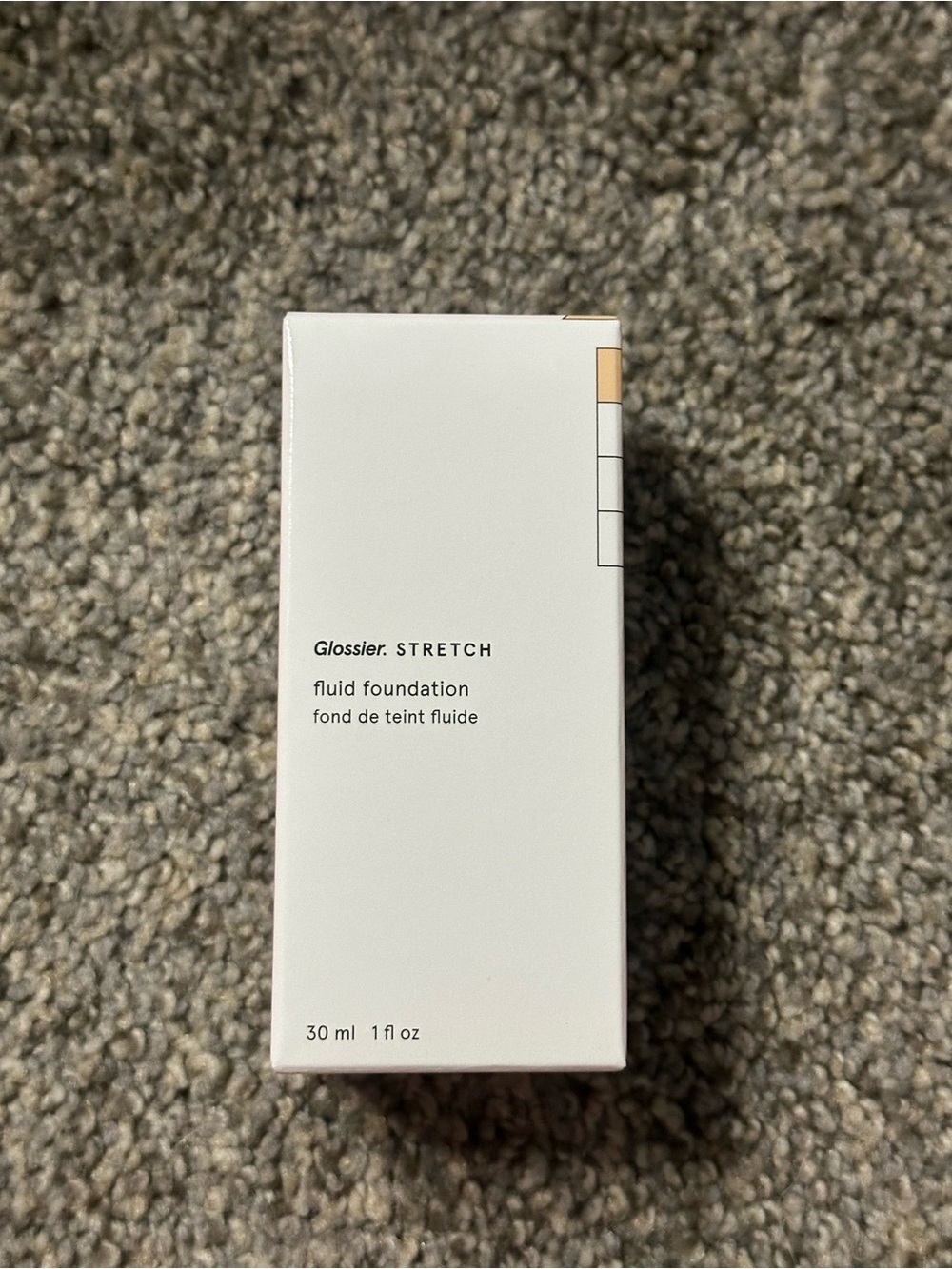 NEW Glossier Stretch Fluid Foundation Light 3